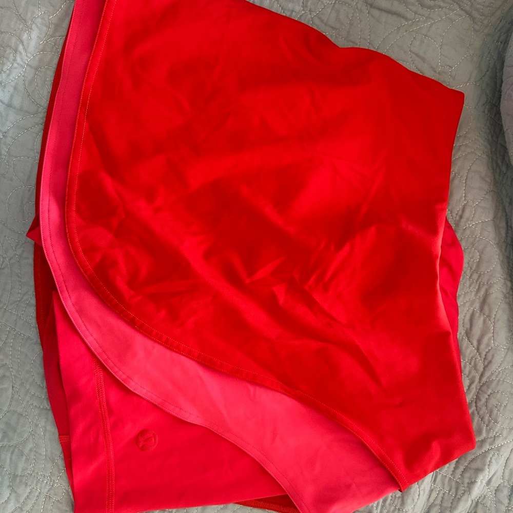 Lululemon Athletica Red Skort